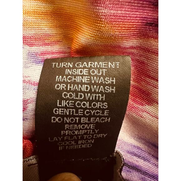 Sharagano Women's Wide Leg Palazzo Pants Fun Design Size Medium - Picture 9 of 9